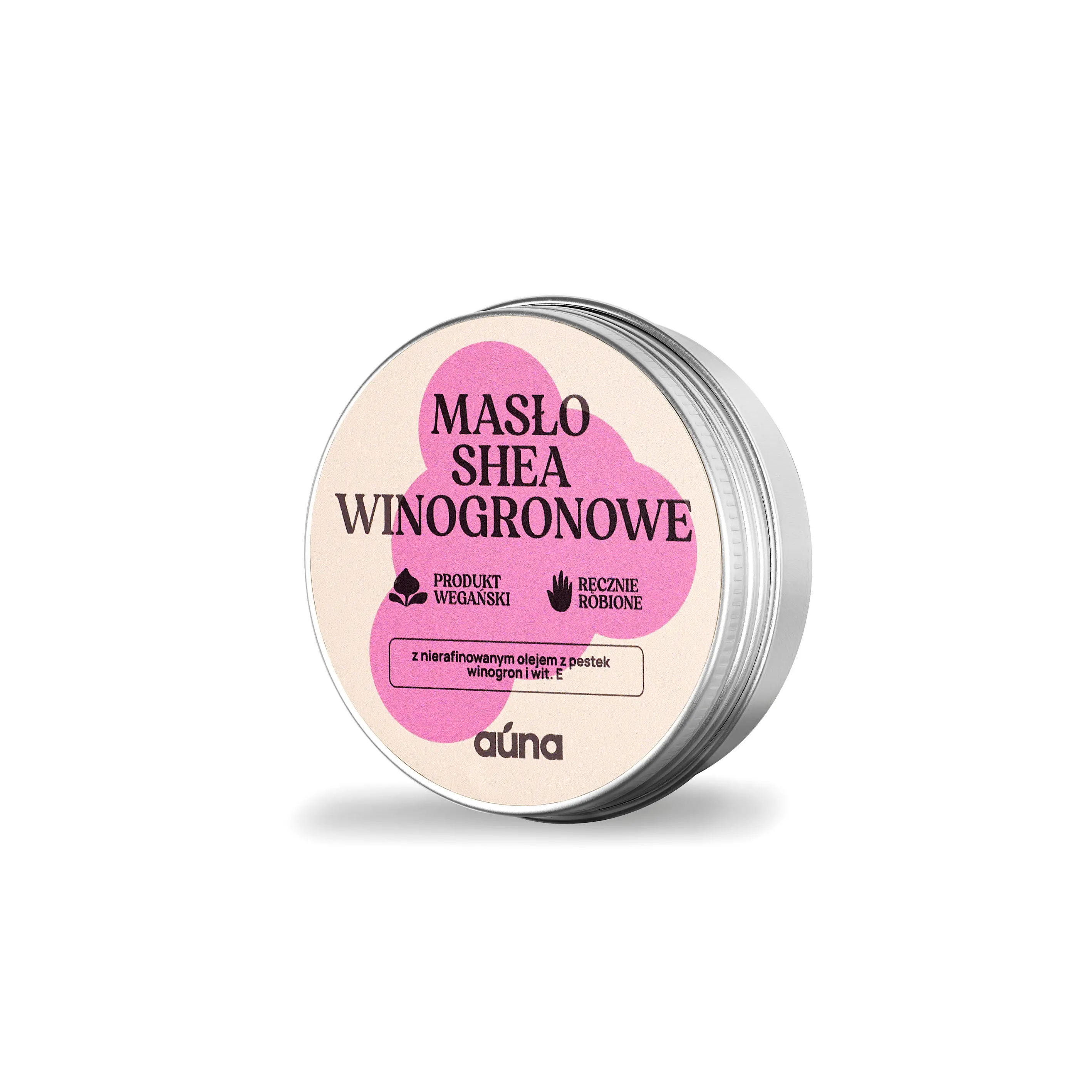 Masło SHEA winogronowe 60 ml z olejem winogronowym i wit. E